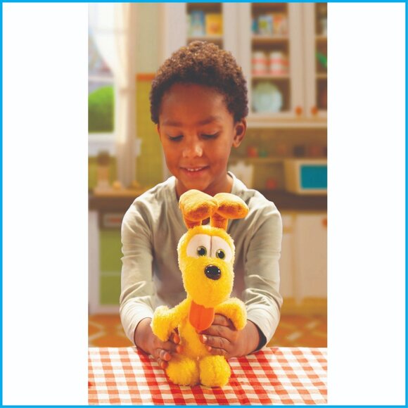 Garfield Movie Animagic Classic Odie Plush 8” Soft Stuffed Toy - Picture 5 of 12